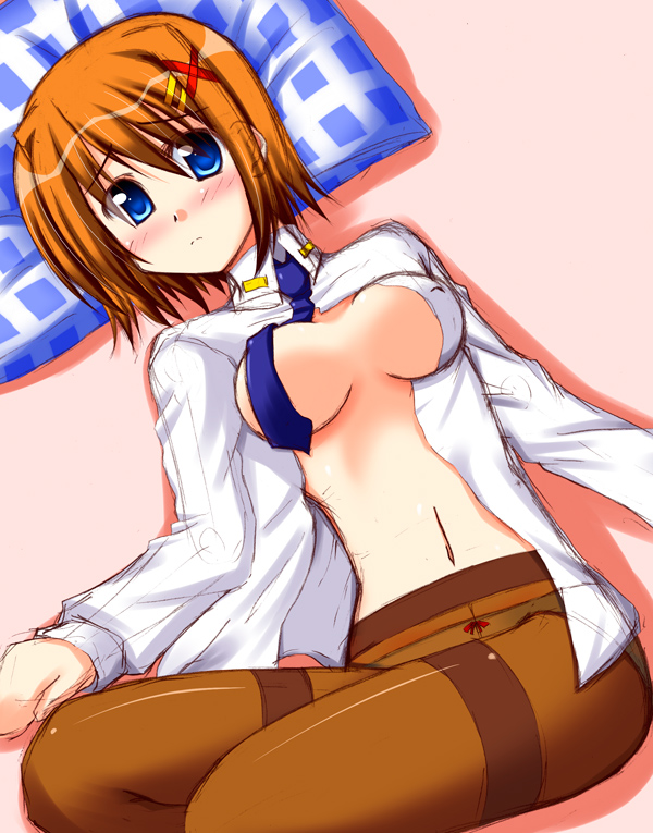 yagami hayate (lyrical nanoha and 1 more) drawn by lask