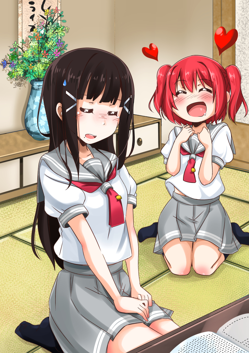 kurosawa dia and kurosawa ruby (love live! and 1 more) drawn by tsukasa_0913