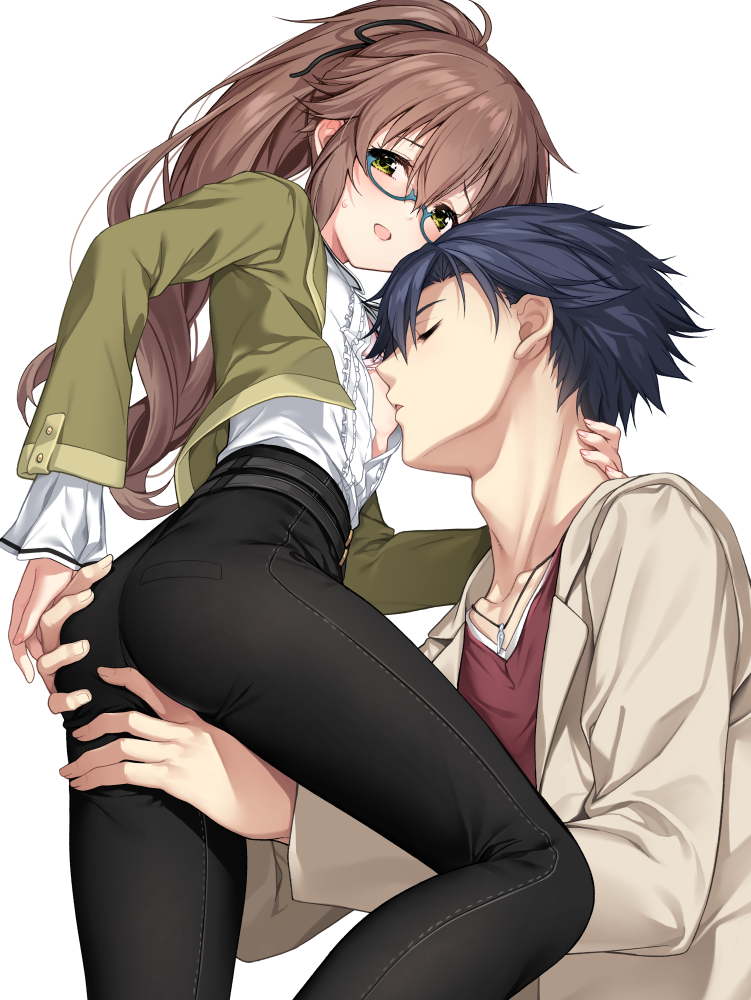 rean schwarzer and towa herschel (eiyuu densetsu and 4 more) drawn by hakuleg