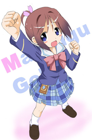 amamiya manami (gakuen utopia manabi straight!) drawn by chisato_(missing_park)