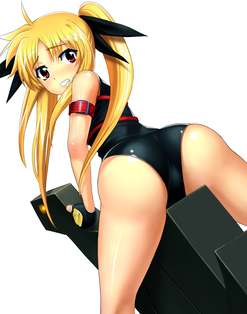 fate testarossa (lyrical nanoha and 1 more) drawn by blight_essence