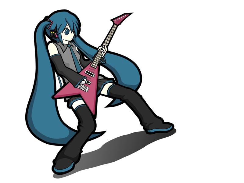 hatsune miku (vocaloid and 1 more) drawn by kobayashi_onyx