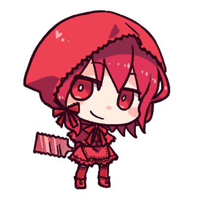 little red riding hood (little red riding hood) drawn by rakuni