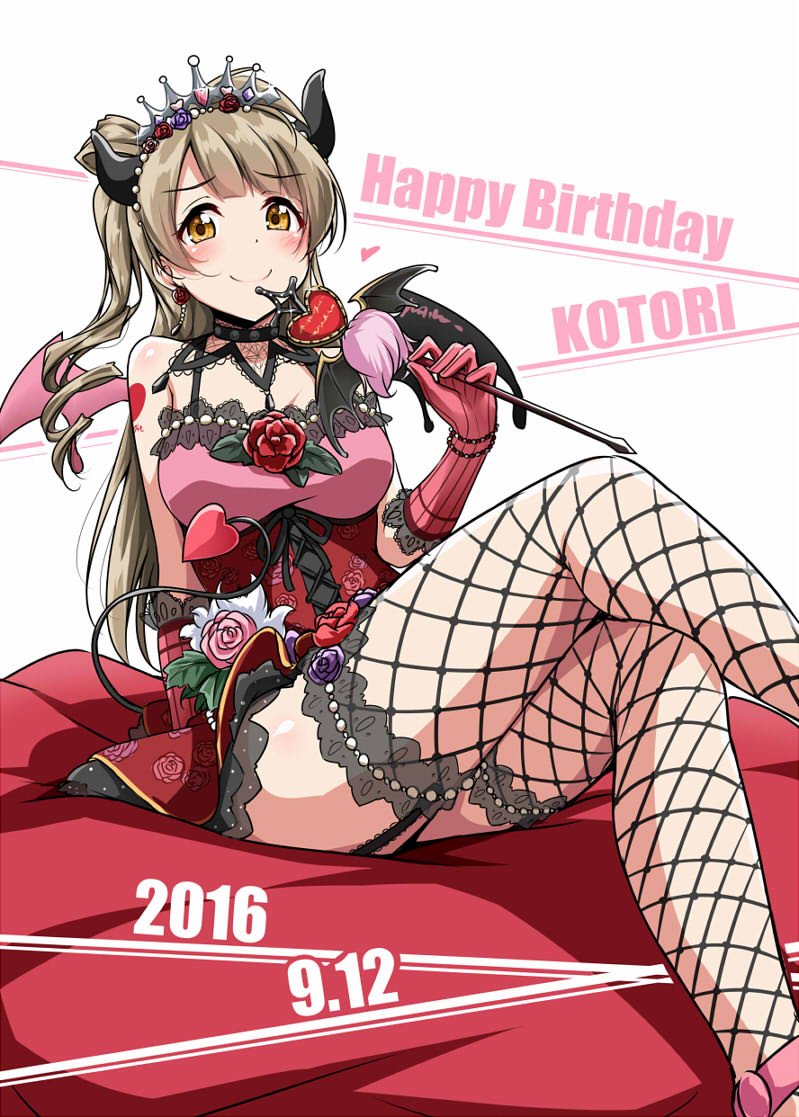 minami kotori (love live! and 2 more) drawn by yopparai_oni
