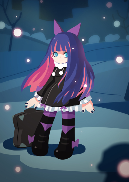 stocking (panty & stocking with garterbelt) drawn by pump_(pumpqmuq)