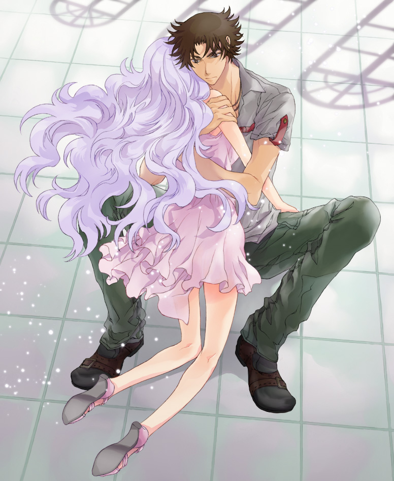 sannomiya shiho and sakaki shuuji (zettai karen children) drawn by tachibana_urara_(uraryo)