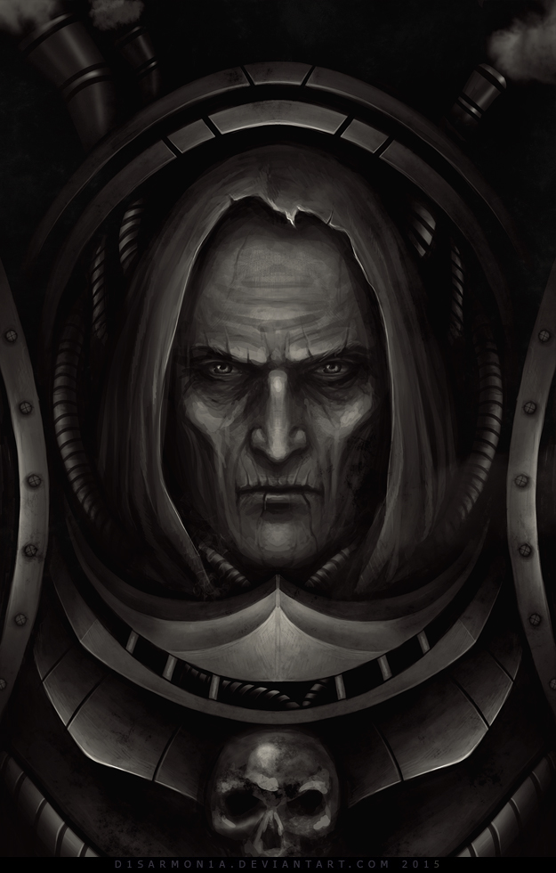 mortarion (warhammer 40k) drawn by veronica_anrathi