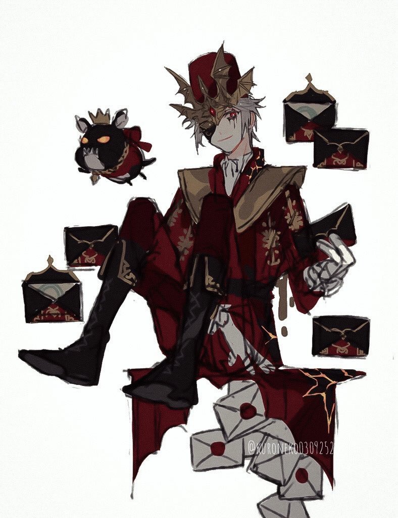 victor grantz and wick (identity v) drawn by kuroneko0309252