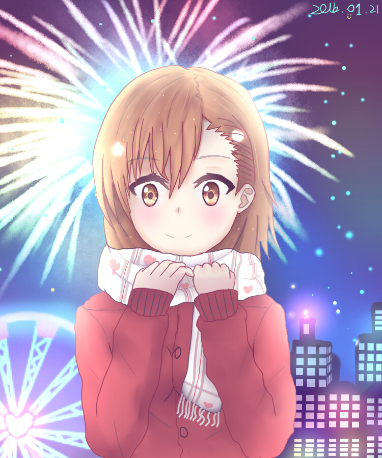misaka mikoto (toaru majutsu no index and 1 more) drawn by april_cho
