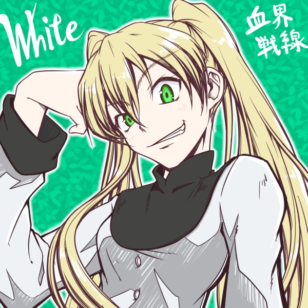 white (kekkai sensen) drawn by ayanagi_gumimi