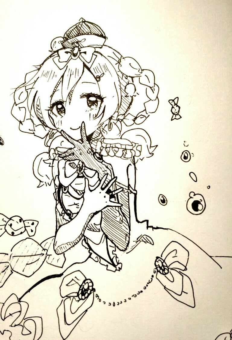 bluebell candy (mahou shoujo ikusei keikaku) drawn by sakimaru_(mahoiku)