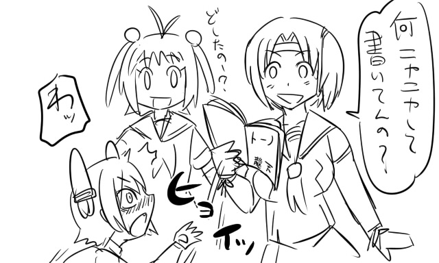 tenryuu, naka, and nagara (kantai collection) drawn by tonda