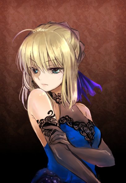 artoria pendragon and saber (fate and 3 more) drawn by omcm