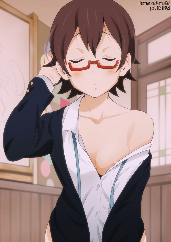 manabe nodoka (k-on!) drawn by yamasaki_wataru