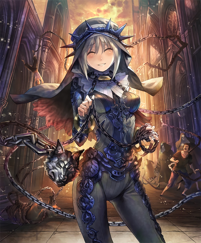 sister of punishment (shingeki no bahamut and 1 more)