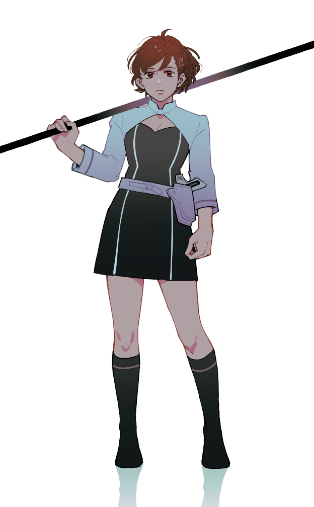 shiomi kotone (persona and 2 more) drawn by ine_(goin)