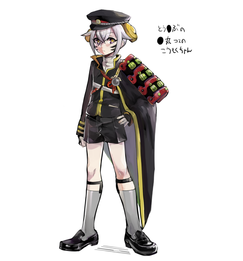 hotarumaru and hirome nishiko (touken ranbu and 2 more) drawn by 147