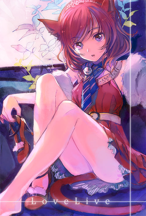 nishikino maki (love live! and 1 more) drawn by ame_yamori