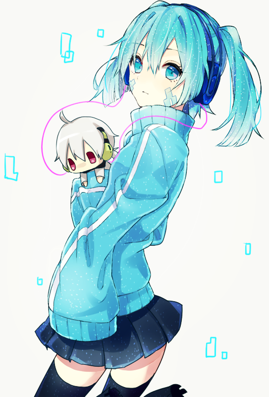 ene and konoha (kagerou project) drawn by hamunezuko_(nezukonezu32)