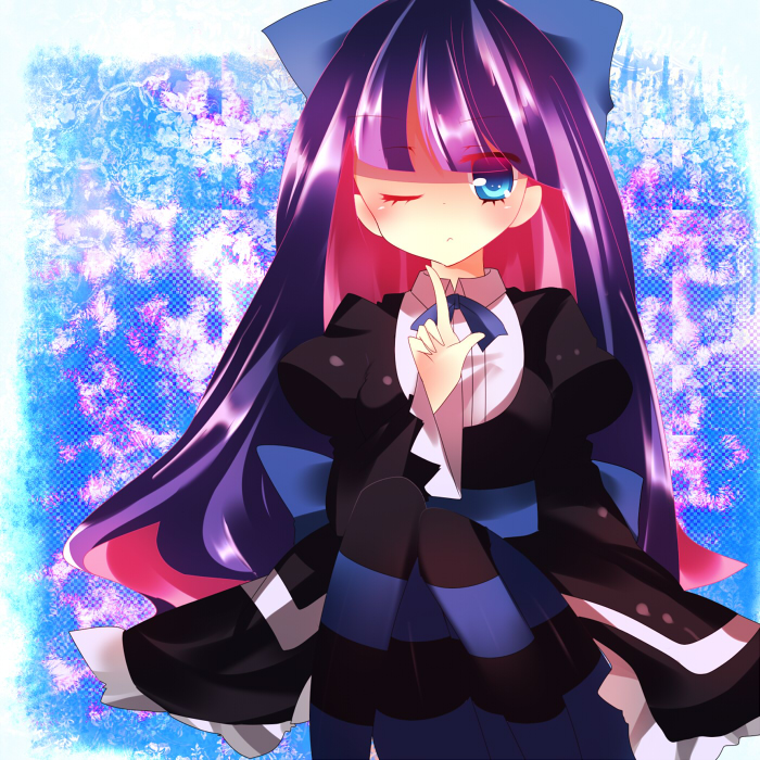 stocking (panty & stocking with garterbelt) drawn by sakura_(1120sakura)