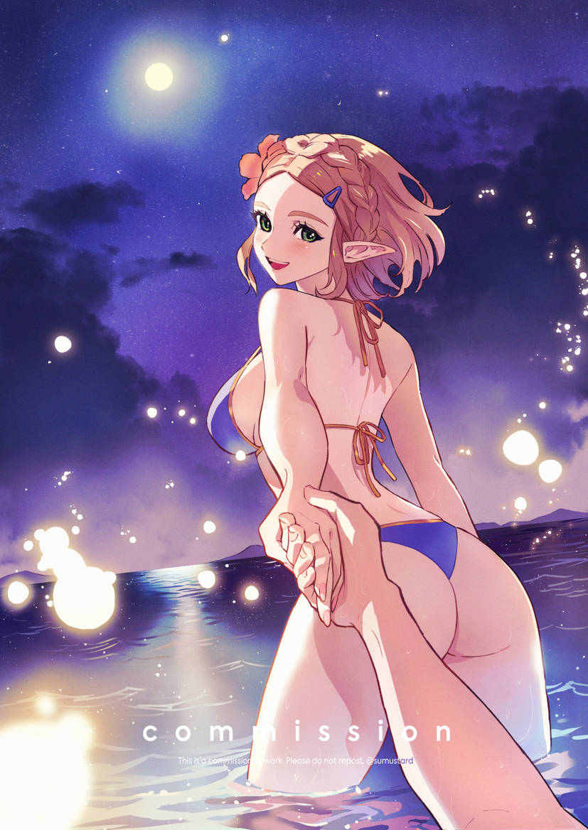 princess zelda (the legend of zelda and 1 more) drawn by sumustard
