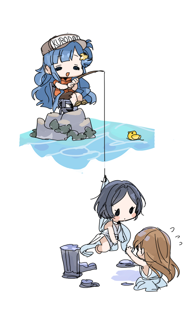 nitta minami, hayami kanade, and asari nanami (idolmaster and 1 more) drawn by spawnfoxy