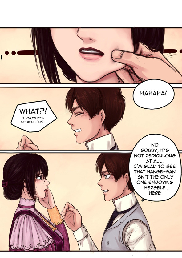 mikasa ackerman and eren yeager (shingeki no kyojin) drawn by daydream24-7