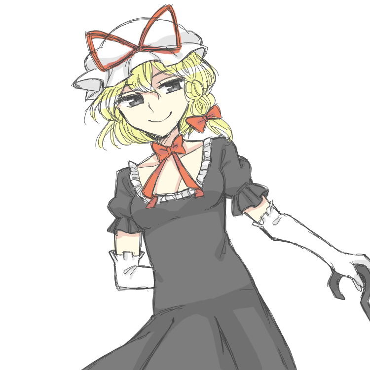 yakumo yukari (touhou) drawn by yuusha-chan_(gassaku_no_hito)