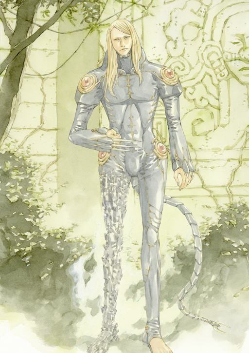 tezcatlipoca (fate and 1 more) drawn by sho-u_tajima