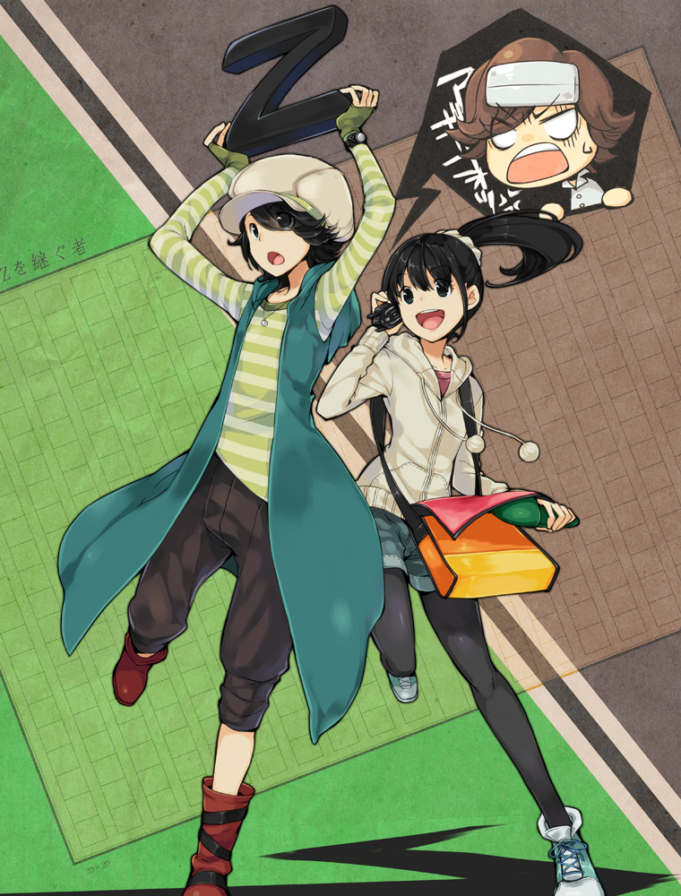 philip, hidari shoutarou, and narumi akiko (kamen rider and 1 more) drawn by chiko_(mizuho)