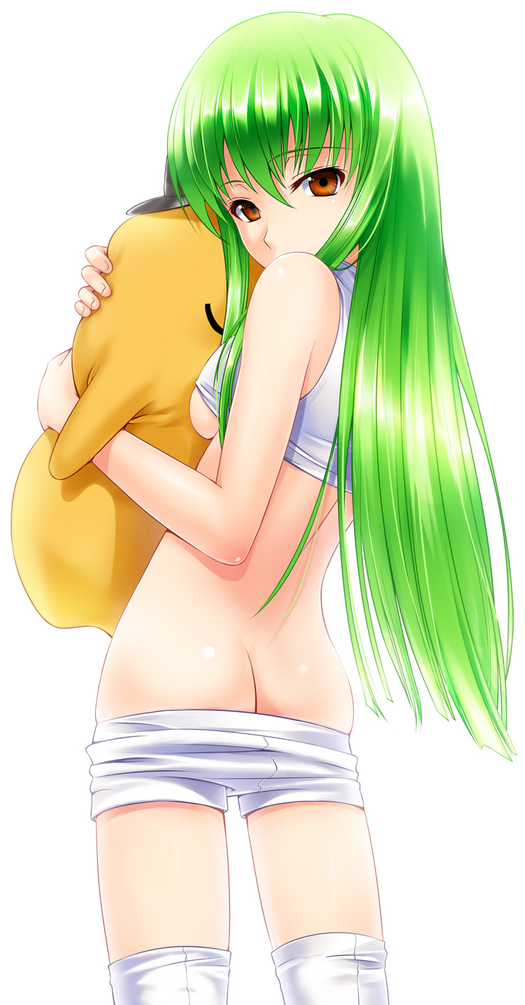 c.c. and cheese-kun (code geass and 1 more) drawn by 40010prototype