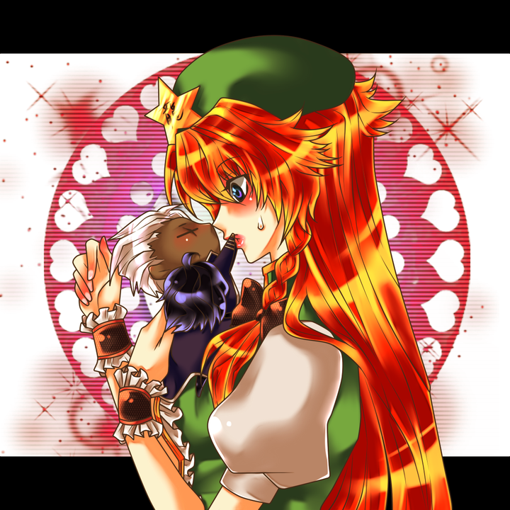 hong meiling and krizalid (touhou and 2 more) drawn by tobi_(discharge_cycle)
