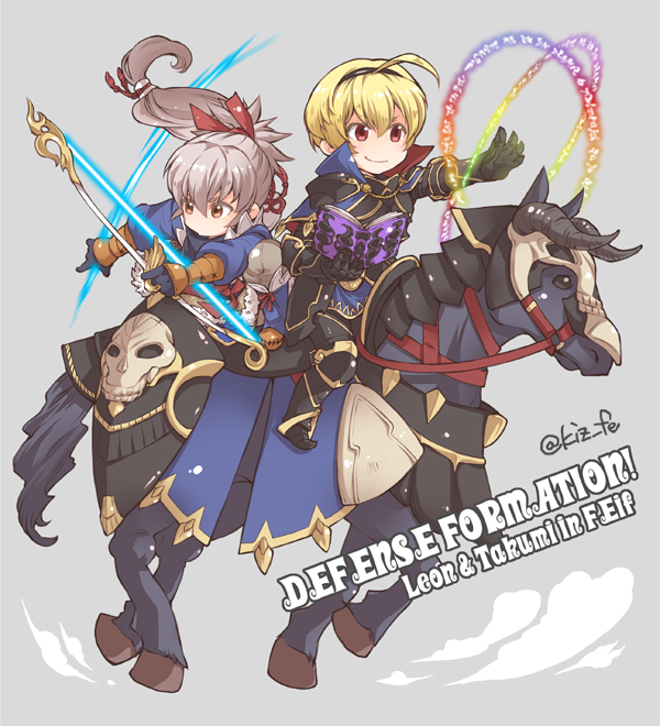 takumi and leo (fire emblem and 1 more) drawn by kizuki_miki