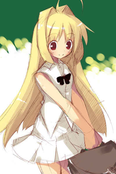 arcueid brunestud and eco-arc (tsukihime) drawn by yanagi_yuu