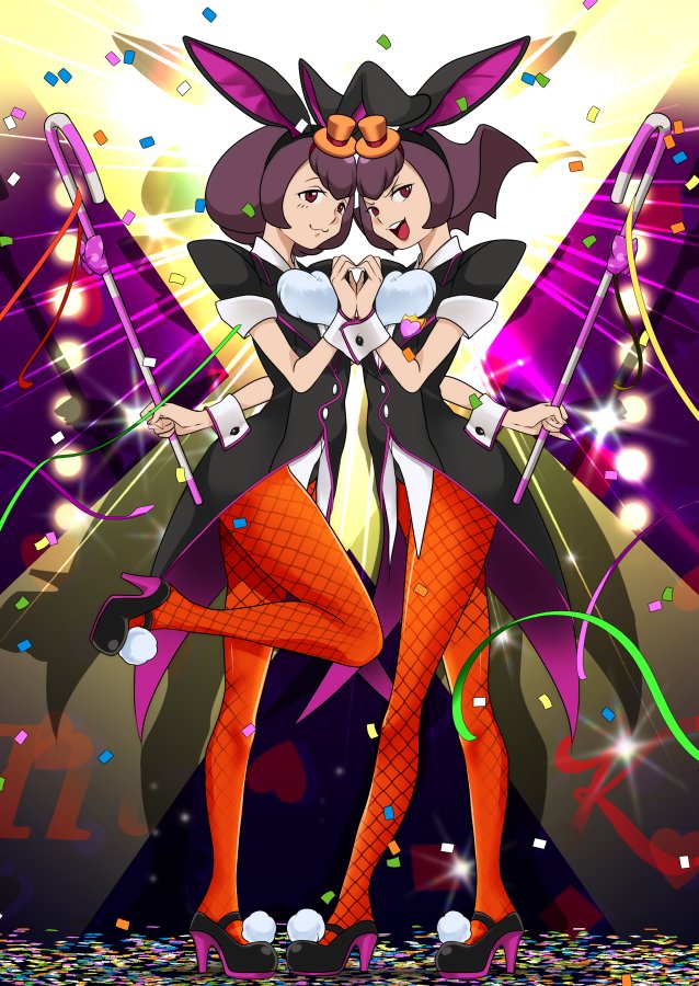 betty de famme and bonny de famme (ace attorney and 1 more) drawn by pncnmmm