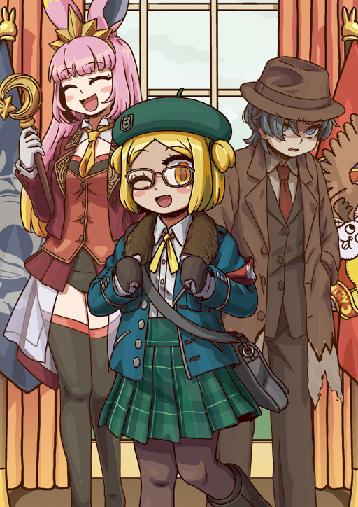 paul bunyan, rider, assassin, and super bunyan (fate and 1 more) drawn by riyo_(lyomsnpmp)