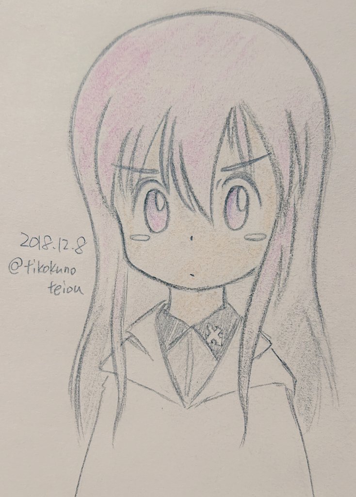 sheska (girls und panzer and 1 more) drawn by tikokunoteiou