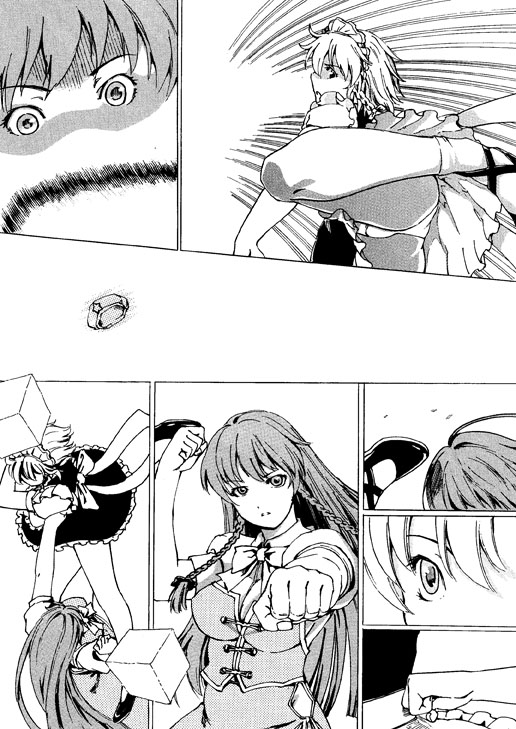 izayoi sakuya and hong meiling (touhou) drawn by wys_1981