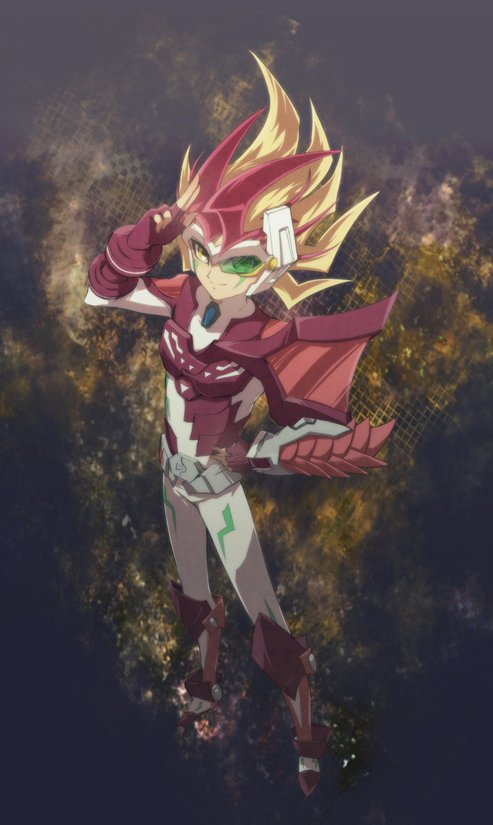 tsukumo yuma (yu-gi-oh! and 1 more) drawn by liusang