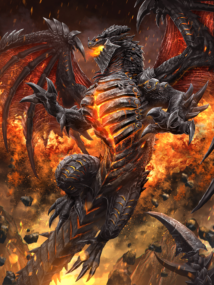deathwing (warcraft and 1 more) drawn by azul_(ze-l)