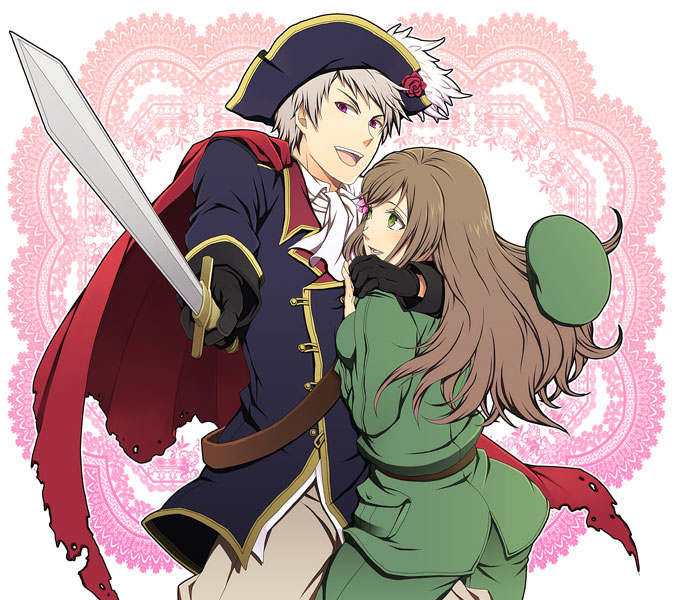 prussia and hungary (axis powers hetalia) drawn by topon_(dallar)