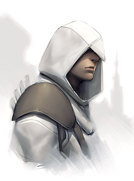 altair ibn la-ahad (assassin's creed) drawn by yorozu