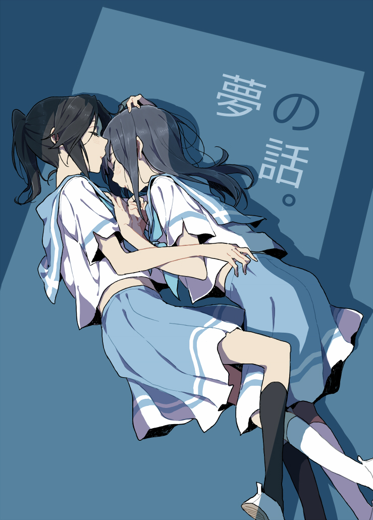 yoroizuka mizore and kasaki nozomi (hibike! euphonium and 1 more) drawn by ree_(re-19)