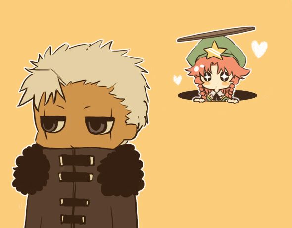 hong meiling and krizalid (touhou and 2 more) drawn by kadotarou