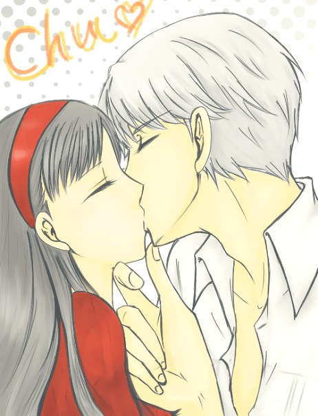 narukami yu and amagi yukiko (persona and 1 more)