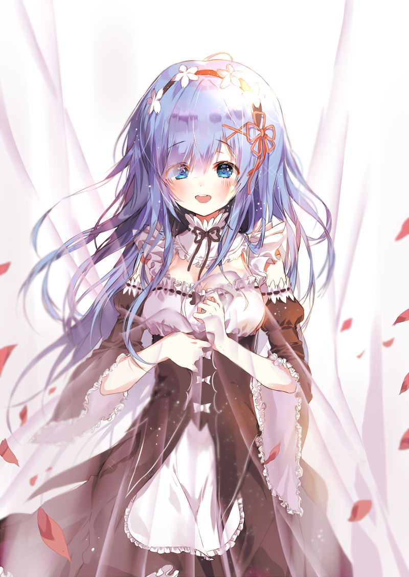 rem (re:zero kara hajimeru isekai seikatsu) drawn by b_rock