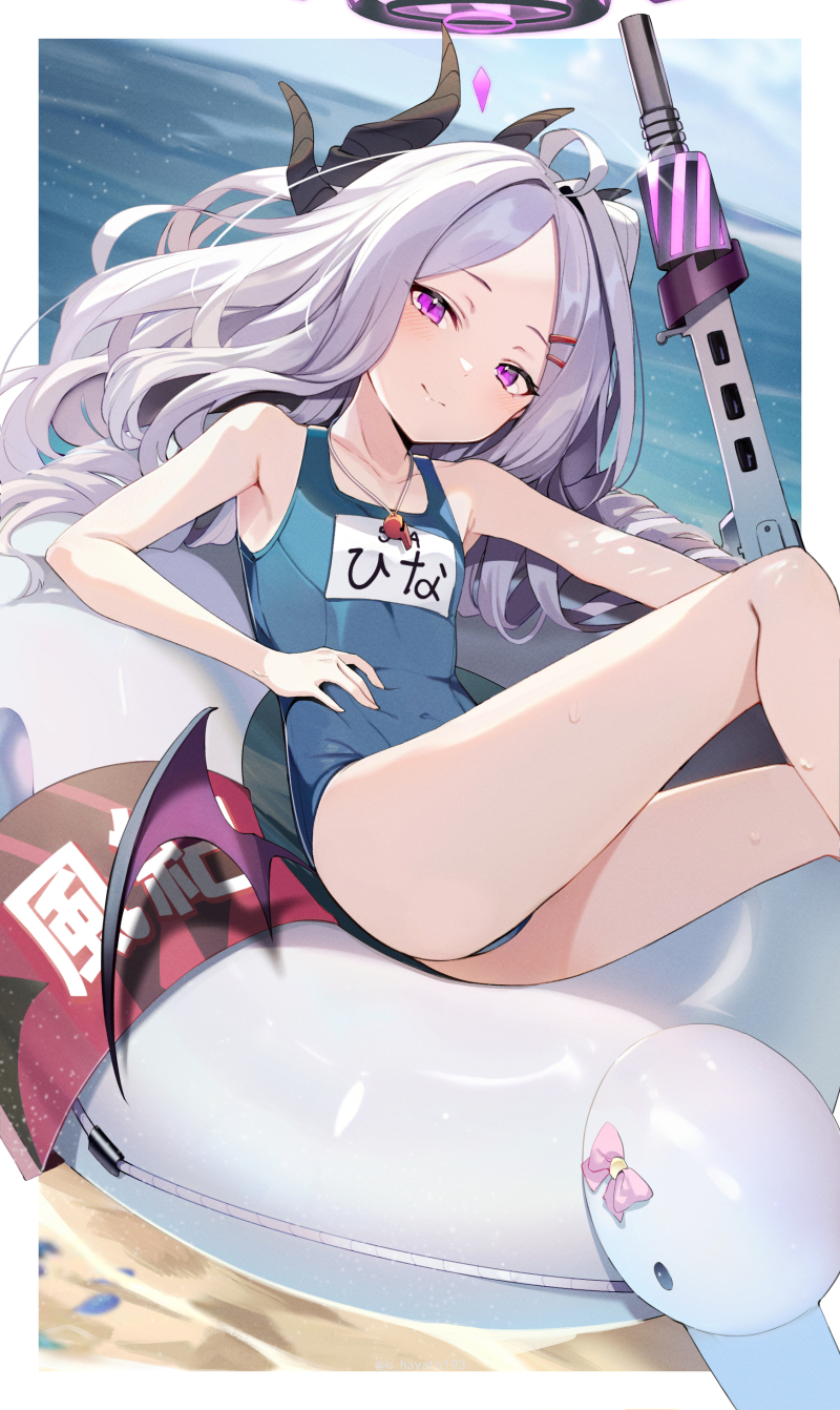 hina (blue archive) drawn by kouda_hayato_(e-gis)