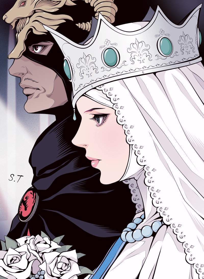 clarisse de cagliostro and count lazare de cagliostro (lupin iii and 1 more) drawn by takanashi_shin