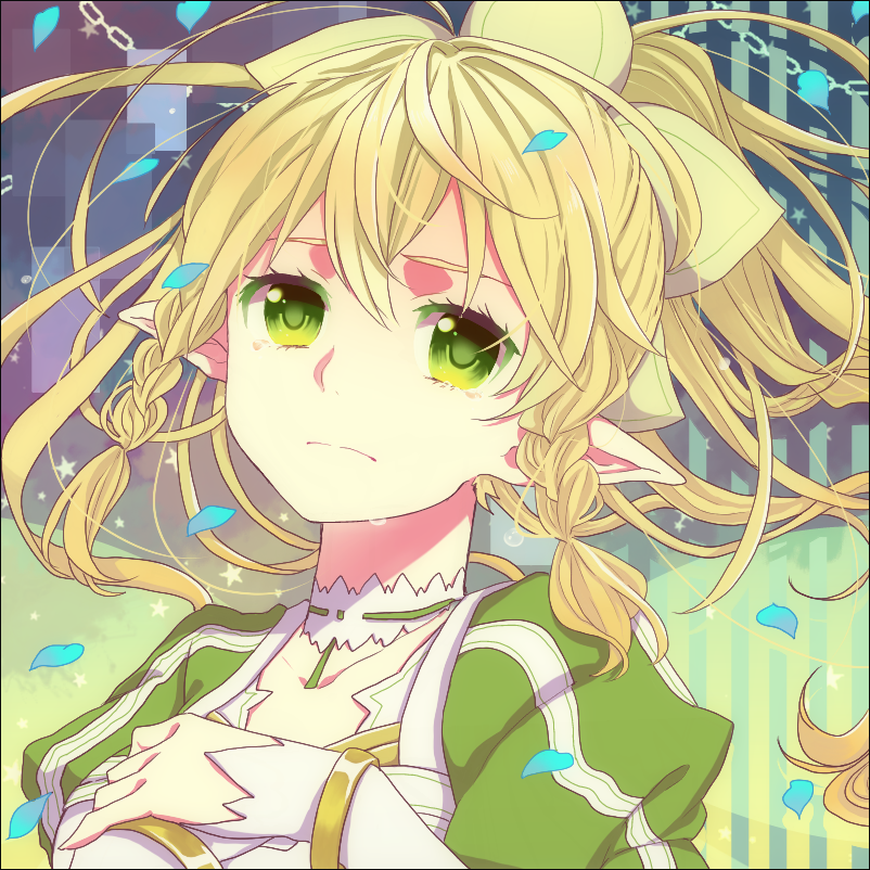 leafa (sword art online) drawn by curry_gohan