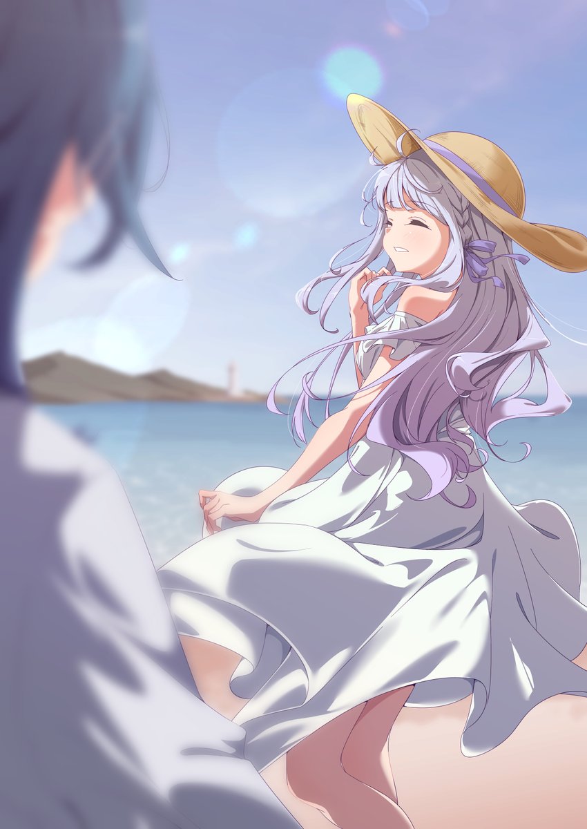 kon kanaho and aizawa kazuha (assault lily) drawn by musihara
